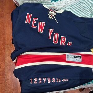 New York Rangers Licensed Official Reebok Vintage Jersey